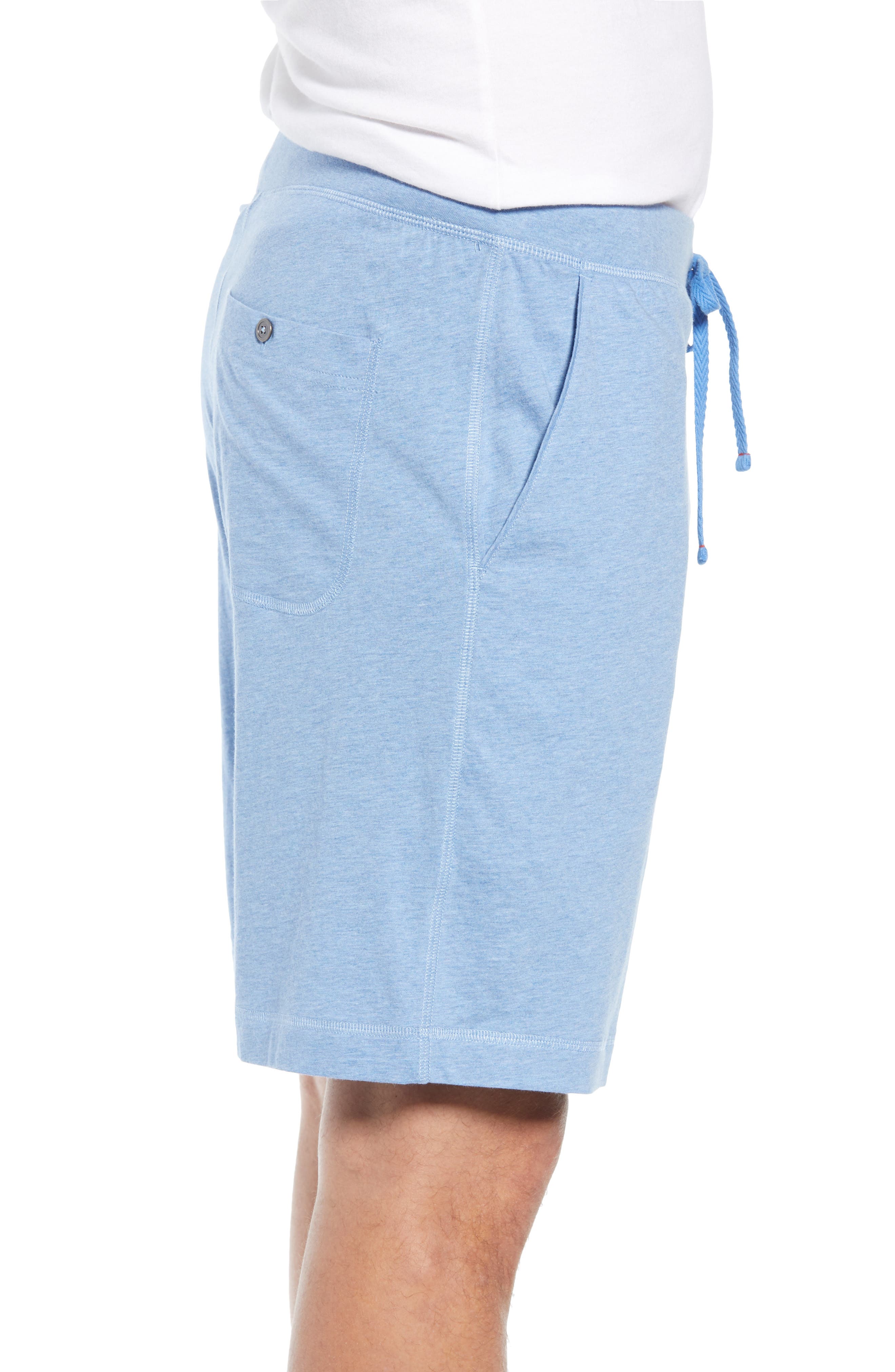 Cotton Natural Mens Elastic Waist Band Drawstring Peruvian Pima Cotton Shorts Cotton Natural Mens Elastic Waist Band Drawstring Peruvian Pima Cotton Shorts